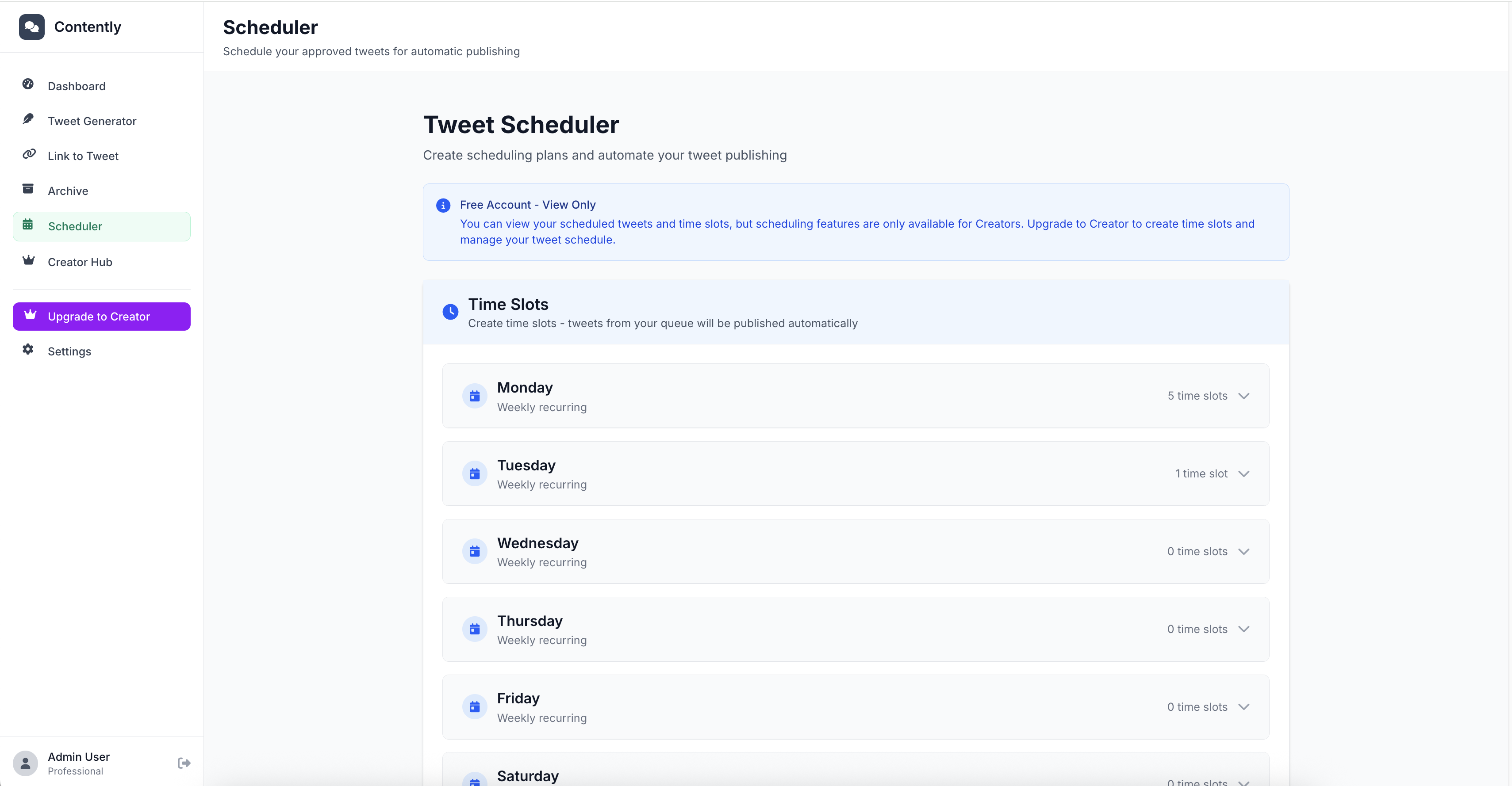 Markix Scheduler - Automated social media content publishing with time slot management